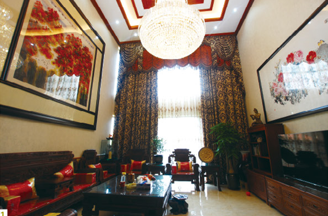 中式別墅窗簾 中式別墅窗簾