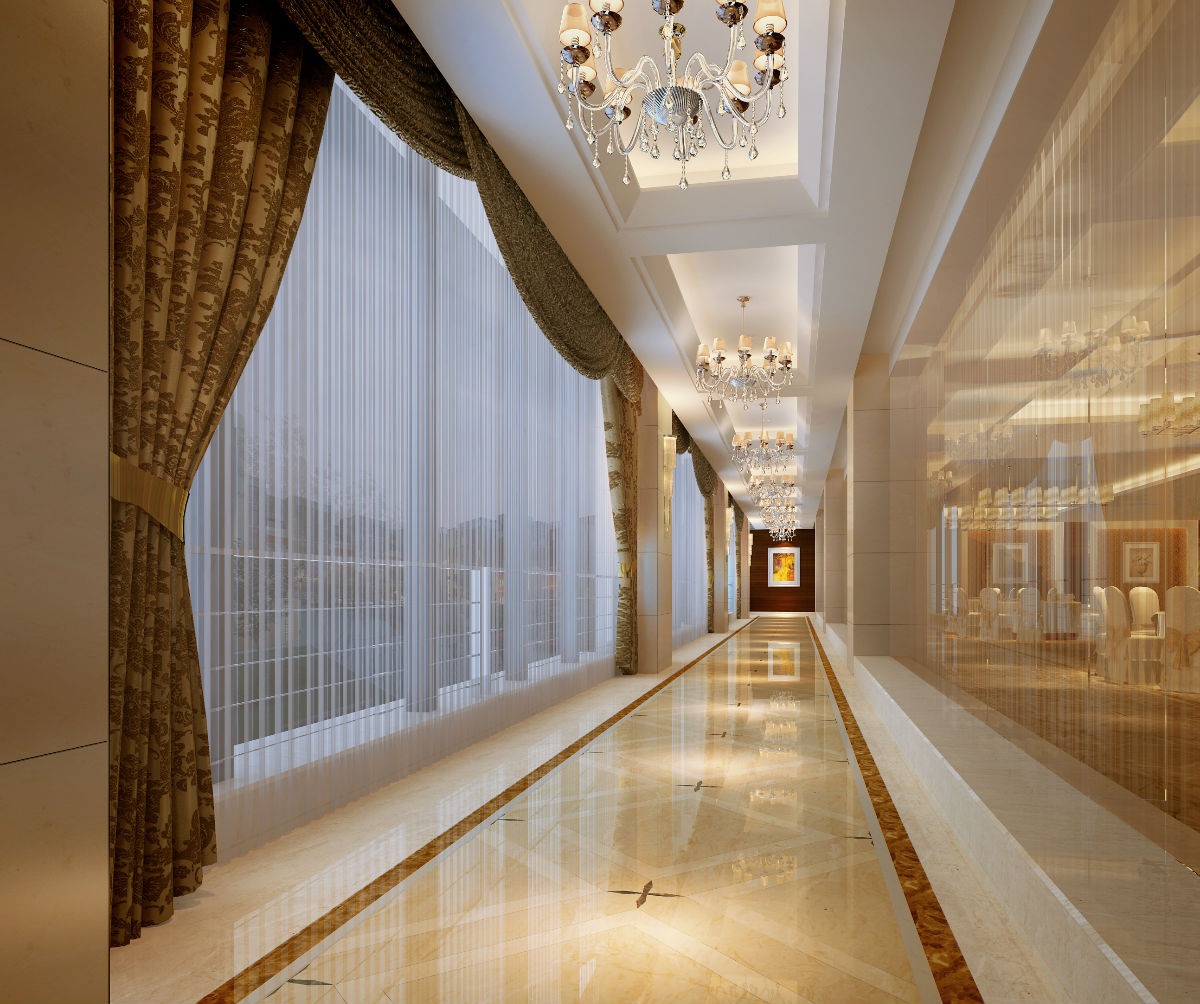 用窗簾布藝提升酒店整體檔次 用窗簾布藝提升酒店整體檔次