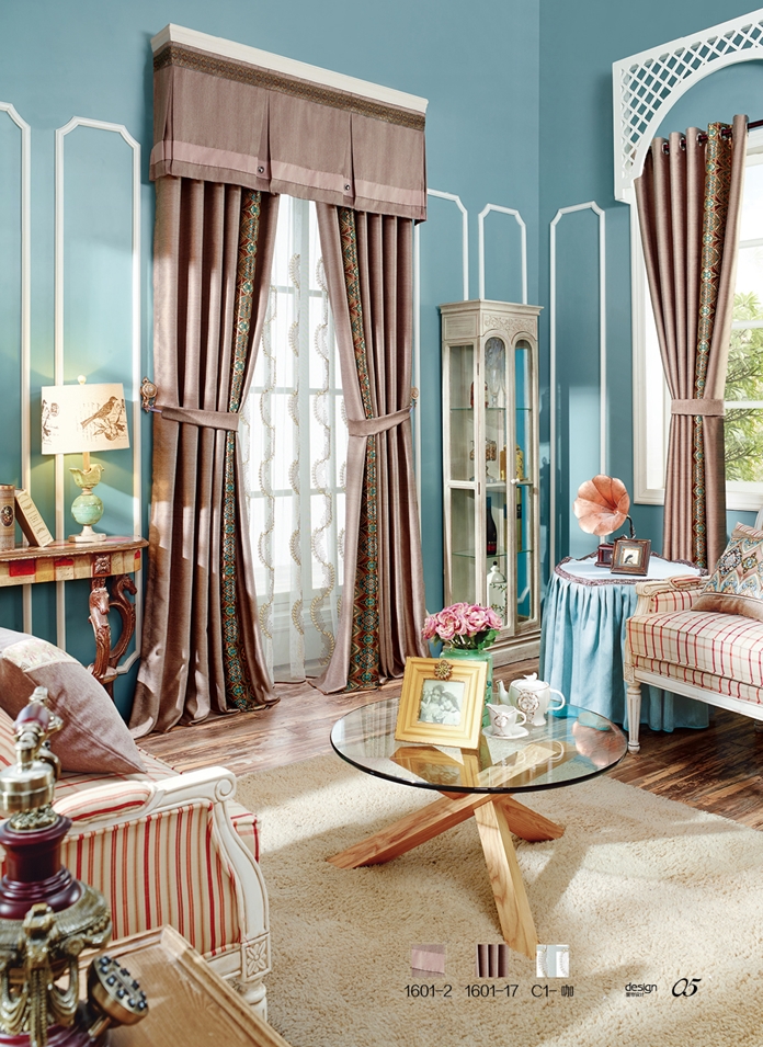 純色雪尼爾田園風(fēng)格窗簾 純色雪尼爾田園風(fēng)格窗簾